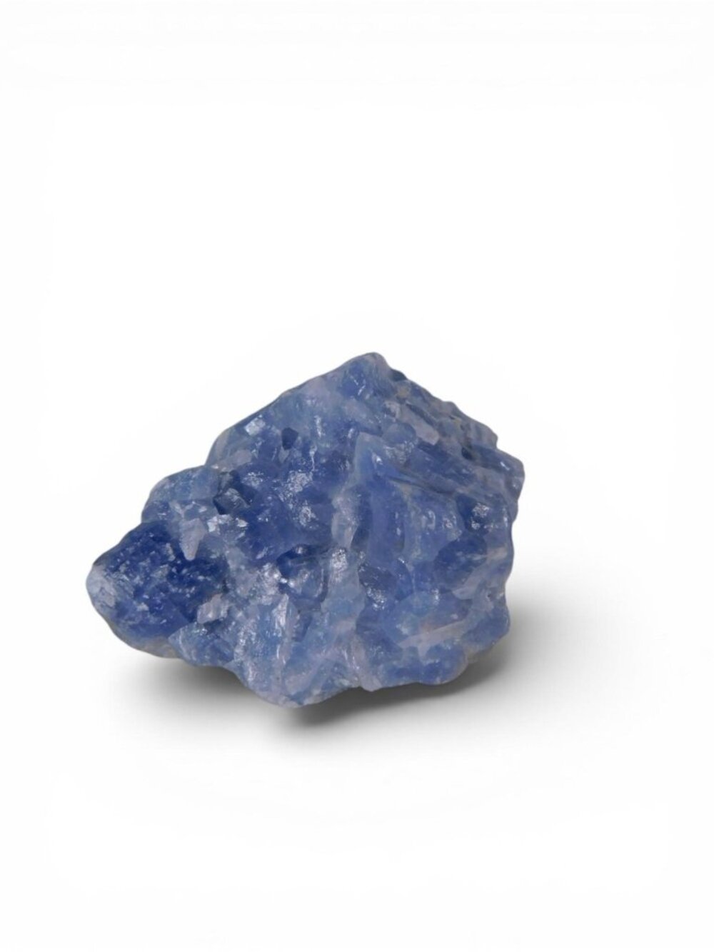 Blue Calcite Rough Stone 3.4 oz Natural Raw Crystal Piece